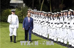 Lễ đón chính thức Thủ tướng Nguyễn Xuân Phúc thăm New Zealand